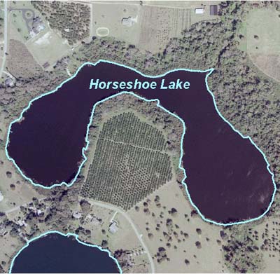 Horseshoe Lake (near Lake Jem)